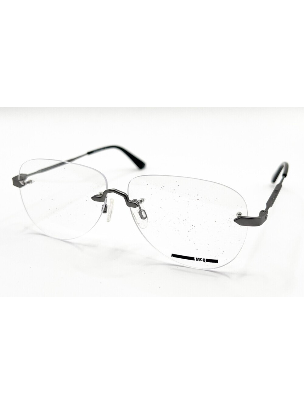 Alexanfer Mcqueen Mq0270O 001 Ruthenium Authentic Eyeglasses 58-12-150